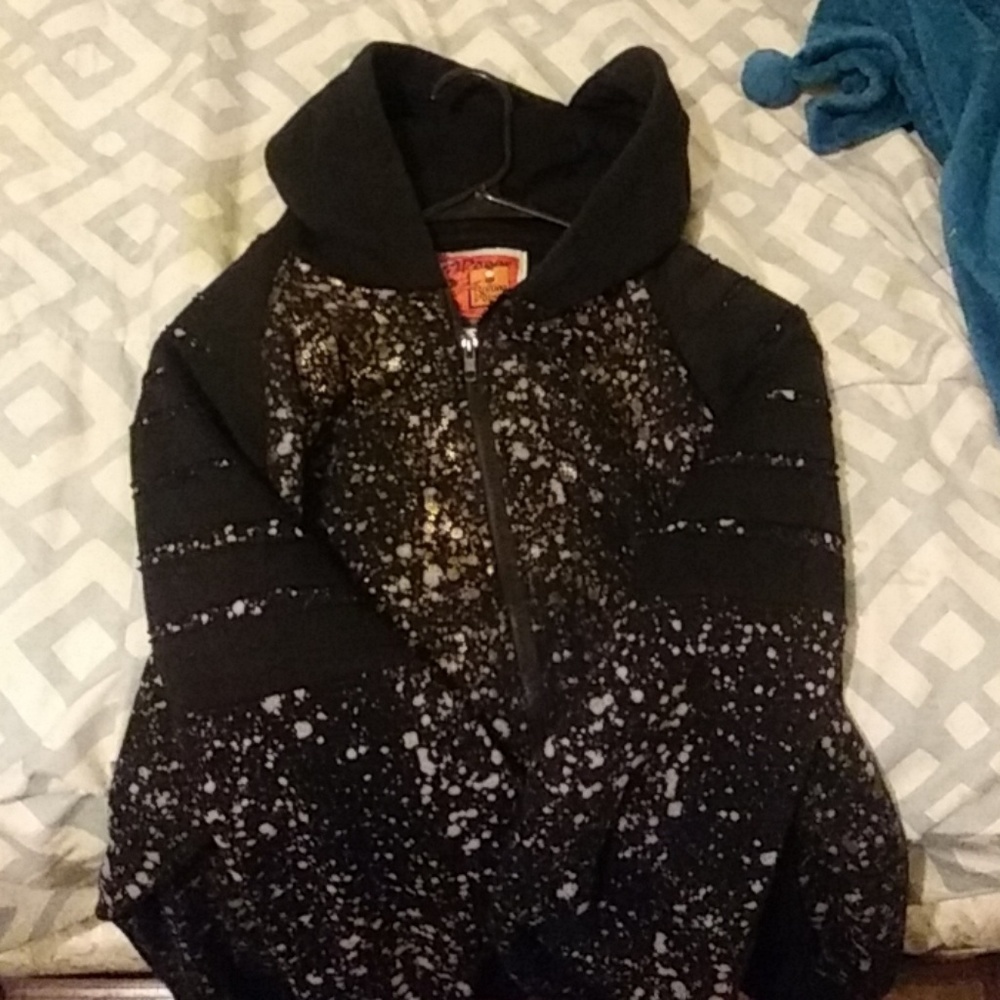 Gold black and gray jacket